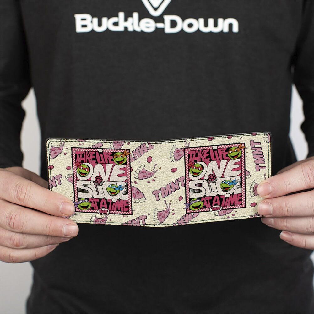 7220 Nickelodeon Wallet, Bifold, Teenage Mutant Ninja Turtles Take Life One - Picture 4 of 8